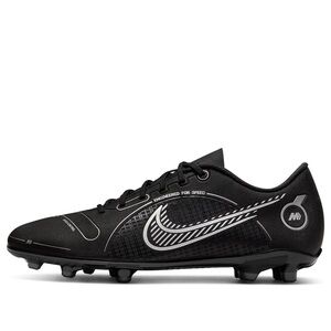 Mens Black Silver Nike Mercurial Soccer Cleats Size 9.5 DJ2903-007